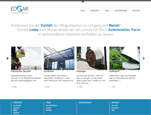 Tablet Screenshot of edgar-funktionelleform.de